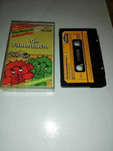 Die Ampelmännchen Folge 16 Die Fahrerflucht Schwarz mit Gelben Aufkleber 825312-4(Cover leicht beschädigt)