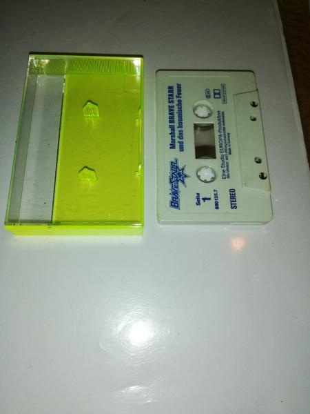 Bravestarr Folge 0 Marshall Brave Starr und das kosmische Feuer Weiß mit Blauen Druck 580125.7 Europa