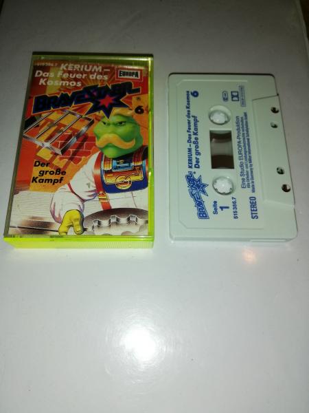 Bravestarr Folge 6 Der große Kampf Weiß mit Blauen Druck 515386.7 Europa