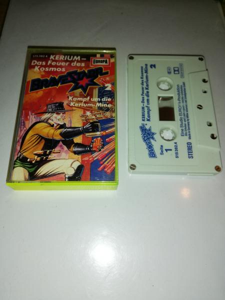 Bravestarr Folge 2 Kampf um die Kerium-Mine 5-fach Silber geschraubt Weiß mit Blauen Druck 515382.4