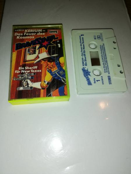 Bravestarr Folge 1 Ein Sheriff für New Texas Weiß mit Blauen Druck 515381.6 Europa