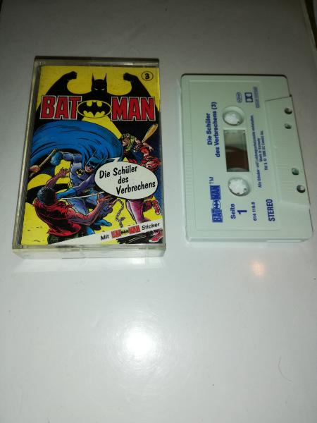 Batman Folge 3 Die Schüler des Verbrechens Weiß mit Blauen Druck 495696-215 OHHA