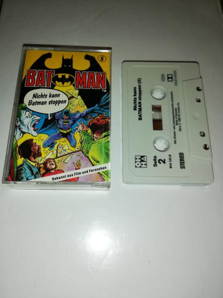 Batman Folge 5 Nichts kann Batman stoppen Weiß mit Schwarzen Druck 495698-215