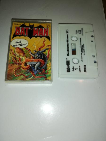 Batman Folge 7 Duell unter Wasser Weiß mit Schwarzen Druck 495906-215