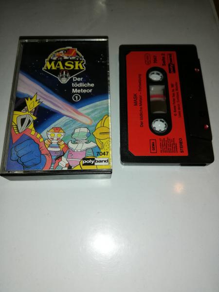 MASK Folge 1 Der tödliche Meteor Schwarz mit Roten Aufkleber 7047