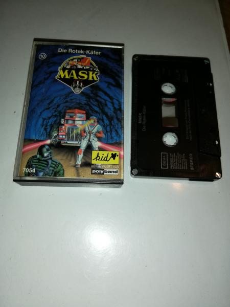 MASK Folge 10 Die Rotek-Käfer 4-fach Silber geschraubt Schwarz mit Weißen Druck 7054 Polyband