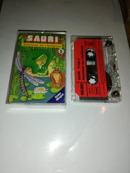 Sauri Folge 5 Abenteuer am Libellensee Transparent mit Roten Aufkleber 133123 Kolibri