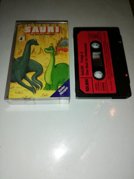 Sauri Folge 4 Das Bad im Vulkansee 5-fach Schwarz geschraubt Schwarz mit Roten Aufkleber 133122