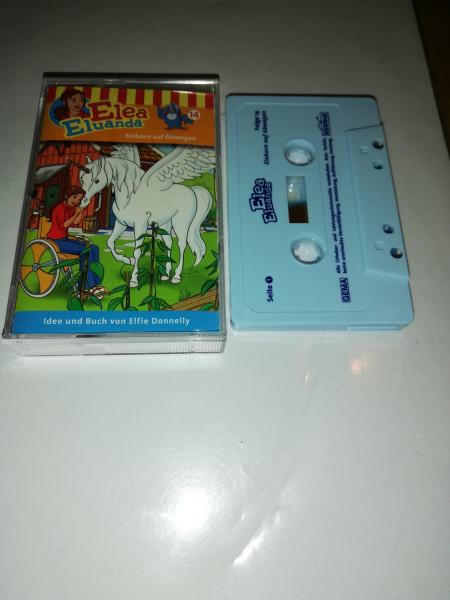 Elea Eluanda Folge 14 Einhorn auf Abwegen Weiß mit Blauen Druck 4.28114 Kiddinx