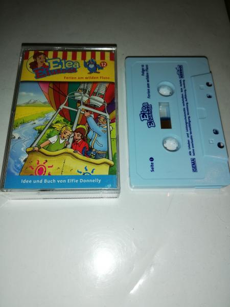 Elea Eluanda Folge 12 Ferien am wilden Fluss Weiß mit Blauen Druck 4.28112 Kiddinx