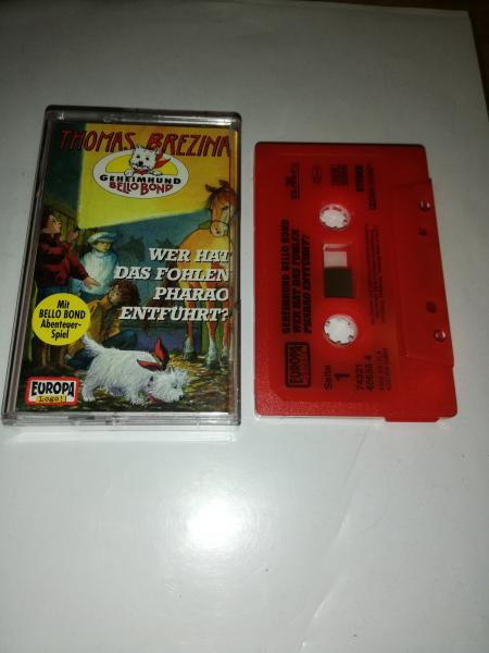 Geheimbund Bello Bond Folge 2 Wer hat das Fohlen Pharao entführt Rot mit Schwarzen Druck 7432140655.4 PC 209