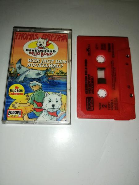 Geheimbund Bello Bond Folge 5 Wer jagt den Buckelwal Rot mit Schwarzen Druck 7432140658.4