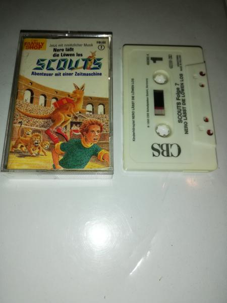 Scouts Folge 7 Nero läßt die Löwen los Weiß mit Schwarzen Druck 466360.4