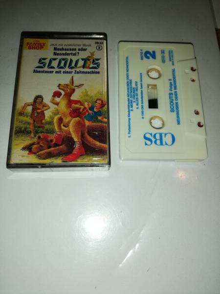 Scouts Folge 3 Neuhausen oder Neandertal Weiß mit Blauen Druck 465742.4