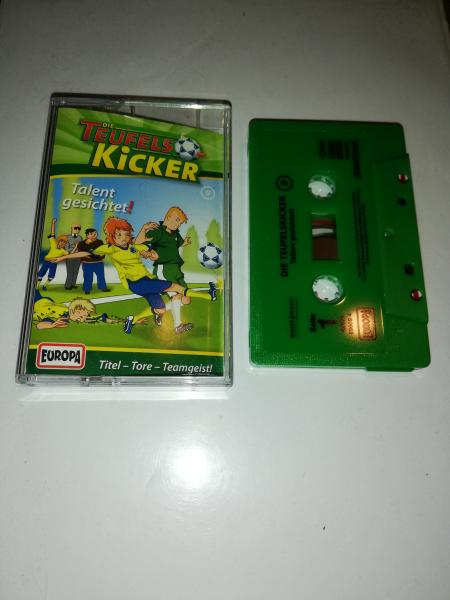 Die Teufelskicker Folge 9 Talent gesichtet! Grün mit Schwarzen Druck 8287689609.4