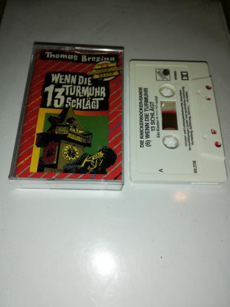 Die Knickerbockerbande Folge 6 Wenn die Turmuhr 13 schlägt Weiß mit Schwarzen Druck 99.226 Junior