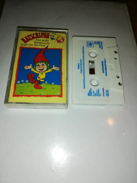 Hatschipuh Folge 1 Das große Ramazotti/Angst um das Dorf Weiß mit Blauen Druck 450175.4 CBS