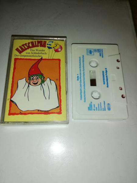 Hatschipuh Folge 2 Das Wunder von Schladerbach/Der Gespensterforscher Weiß mit Blauen Druck 450176.4 CBS