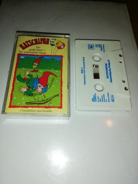 Hatschipuh Folge 6 Der große Streit/Der unheimliche Sturm Weiß mit Blauen Druck 450531.4 CBS