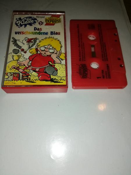 Die Klexe Folge 5 Das verschwundene Blau Rot mit Schwarzen Druck 497704-215 Ariola Express