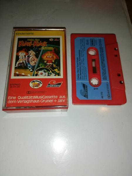 Kleine Hexe Klavi Klack Die Sensation auf dem Rummelplatz Rot mit Blauen Aufkleber 48770