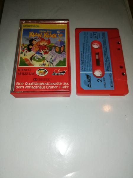 Kleine Hexe Klavi Klack Besenritt Rot mit Blauen Aufkleber 48522 UW Maritim