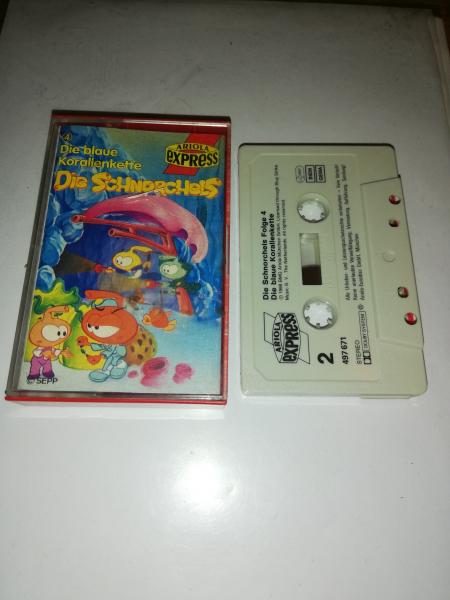 Die Schnorchels Folge 4 Die blaue Korallenkette Grau mit Schwarzen Druck 497671-215 Ariola Express