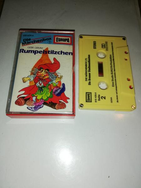 Die Märchenbox Folge 7 Rumpelstilzchen/Die Bremer Stadtmusikanten 4-fach Silber geschraubt Gelb 515429.4