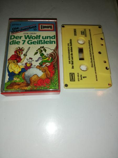 Die Märchenbox Folge 10 Der Wolf und die 7 Geißlein/Däumelinchen 5-fach Silber geschraubt Gelb 515432.4