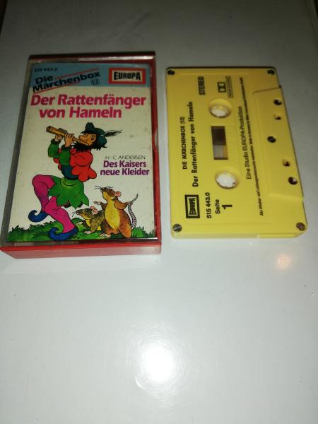 Die Märchenbox Folge 12 Der Rattenfänger von Hameln/Des Kaisers neue Kleider 5-fach Silber geschraubt Gelb 515443.0