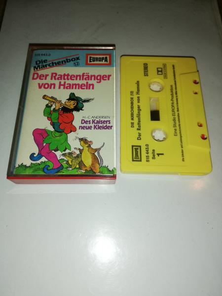 Die Märchenbox Folge 12 Der Rattenfänger von Hameln/Des Kaisers neue Kleider Gelb 515443.0 Europa