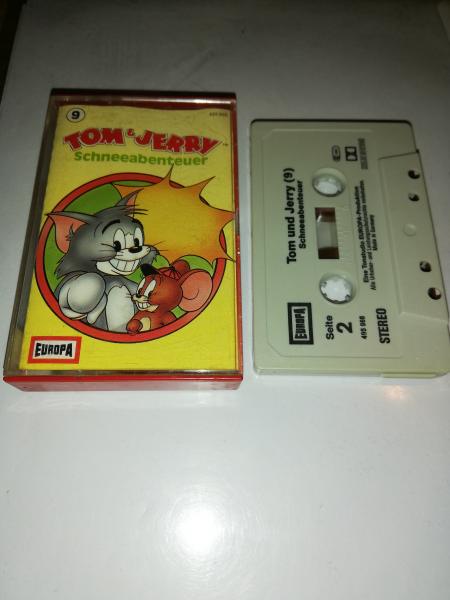 Tom & Jerry Folge 9 Schneeabenteuer Grau mit Schwarzen Druck 495966-215 Europa