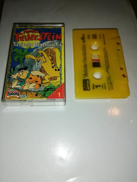 Familie Feuerstein Folge 1 Tierische Geschichten Gelb mit Schwarzen Druck 7432146613.4