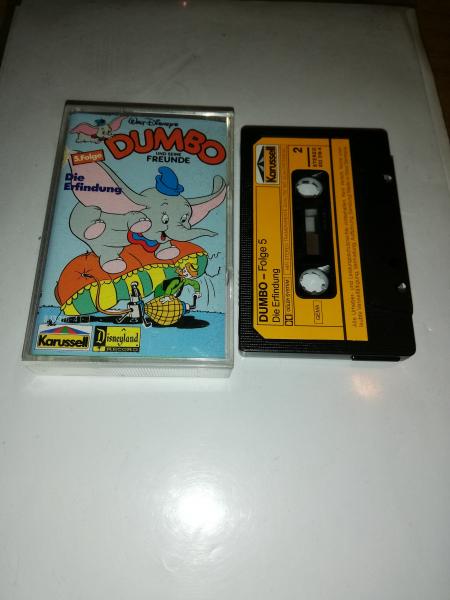Dumbo und seine Freunde Folge 5 Die Erfindung Schwarz mit Gelben Aufkleber 833316-4