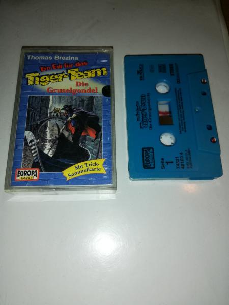 Tiger-Team Folge 6 Die Gruselgondel Blau mit Schwarzen Druck 7432148103.4 Europa