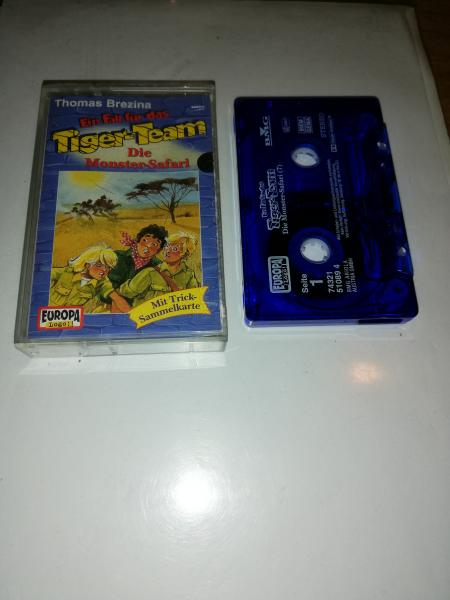 Tiger-Team Folge 7 Die Monster-Safari Blau Transparent 7432151089.4