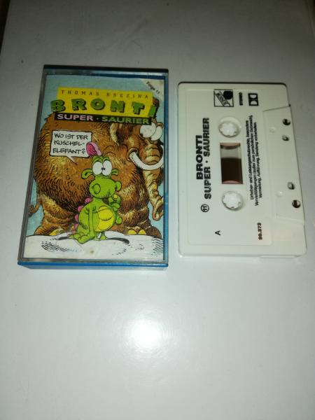 Bronti Super-Saurier Folge 11 Wo ist der Kuschel-Elefant Weiß mit Schwarzen Druck 99.373