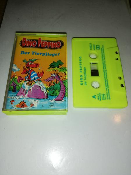 Dino Peppino Folge 21 Der Tierpfleger Gelb mit Blauen Druck MJ10621