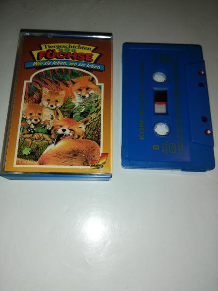 Tiergeschichten Folge 11 Füchse Wie sie leben. wo sie leben Blau mit Goldenen Druck MJ 13511