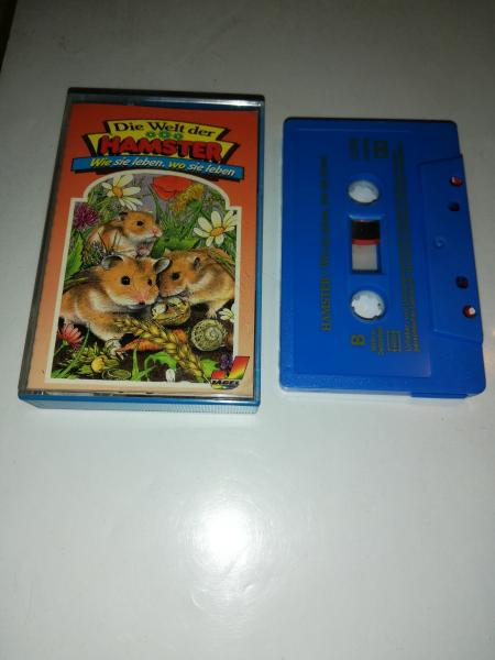 Tiergeschichten Folge 8 Hamster. Wie sie leben. wo sie leben Blau mit Goldenen Druck MJ 13508