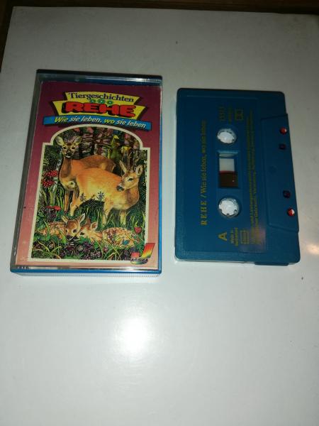 Tiergeschichten Folge 13 Rehe Wie sie leben. wo sie leben Blau mit Goldenen Druck MJ 13513