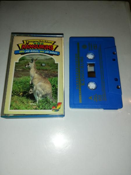 Tiergeschichten Folge 29 Känguruhs Wie sie leben. wo sie leben Blau mit Goldenen Druck MJ 13529
