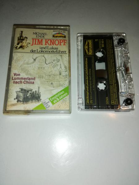 Jim Knopf und Lukas der Lokomotivfahrer Folge 1 Von Lummerland nach China Transparent mit Gelben Druck 823143-4