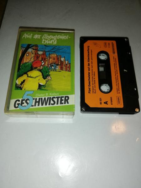 5 Geschwister auf der Abenteuerburg 5-fach Silber geschraubt Schwarz mit Orangen Aufkleber 60331