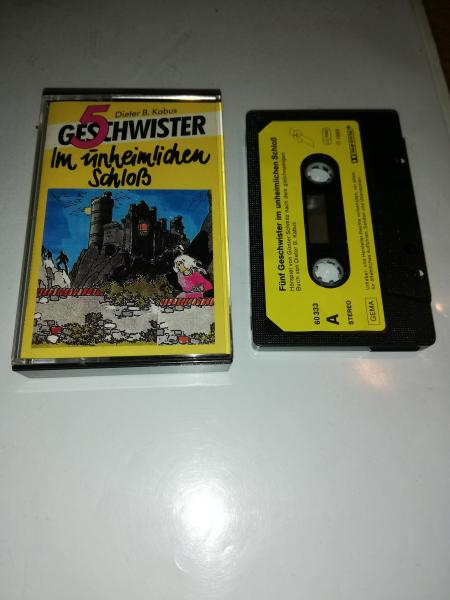 5 Geschwister im unheimlichen Schloß Schwarz mit Gelben Aufkleber 60333