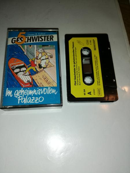 5 Geschwister im geheimen Palazzo Schwarz mit Gelben Aufkleber 60334