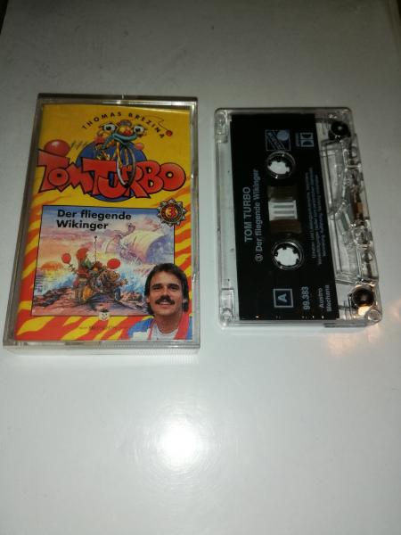Tom Turbo Folge 3 Der fliegende Wikinger Transparent mit Weißen Druck 99.383