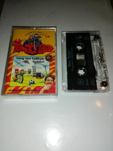 Tom Turbo Folge 7 Fang den Fußballfresser Transparent mit Weißen Druck 99.387