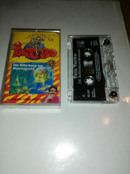 Tom Turbo Folge 14 Die Ritterburg am Meeresgrund Transparent mit Weißen Druck 99.594