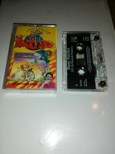 Tom Turbo Folge 13 Die flüsternde Fledermaus Transparent mit Weißen Druck 99.593